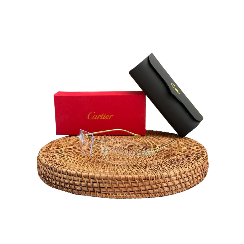 Cartier - Lentes Oftálmicos "Gold Panther"