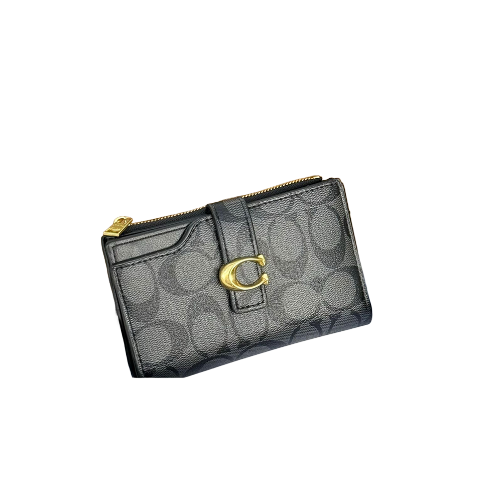 Coach - Cartera en Signature (Negra)