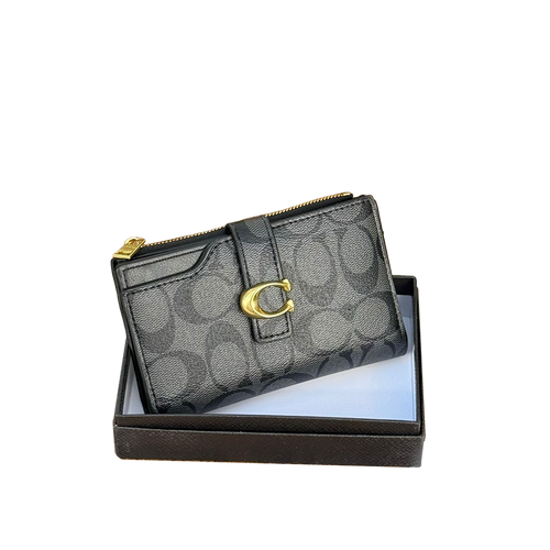 Coach - Cartera en Signature (Negra)