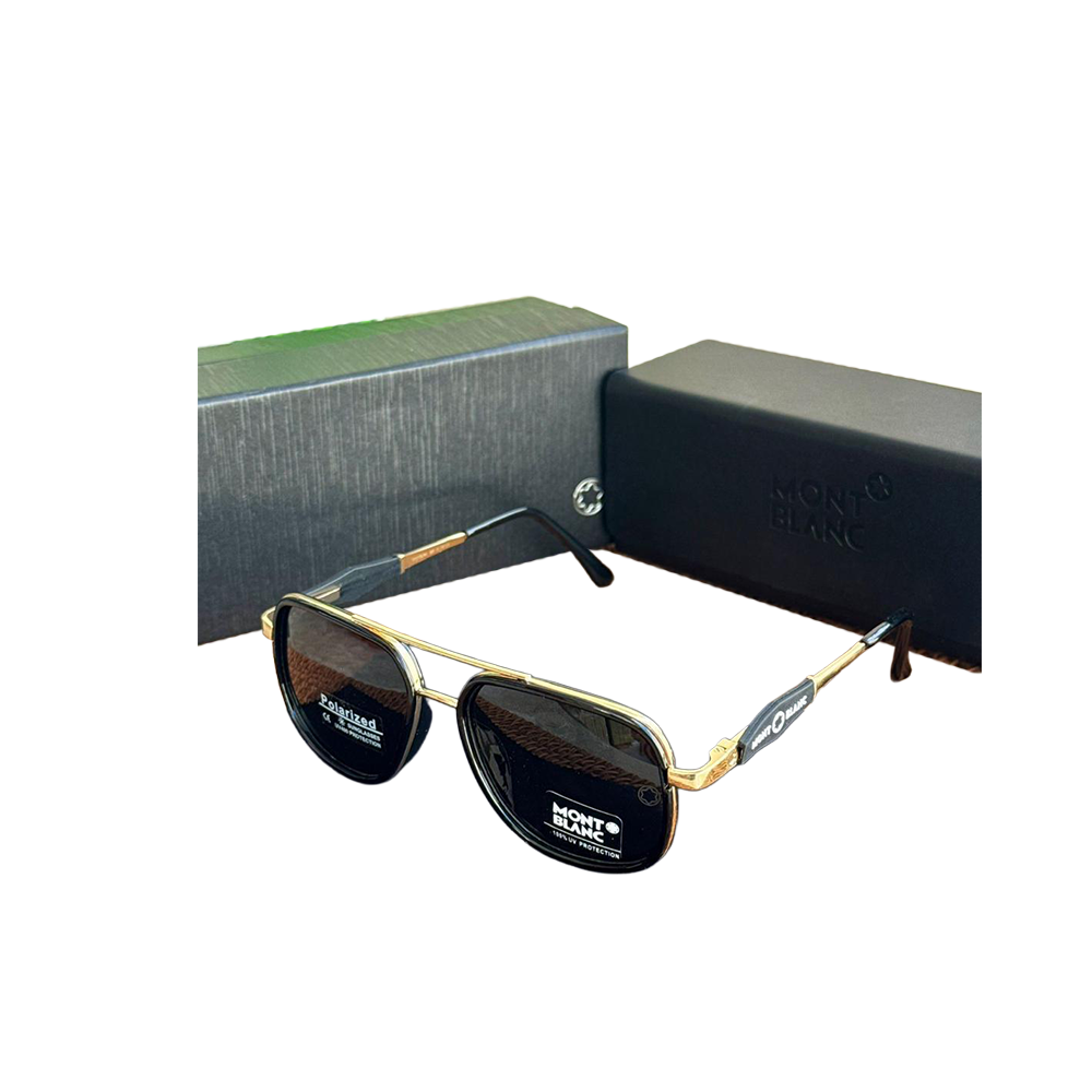Montblanc - Gafas de Sol Gold (Negras)