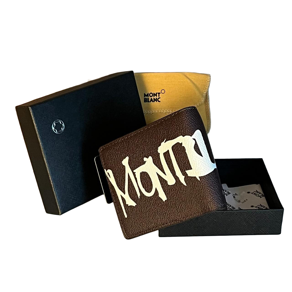 Montblanc - Billetera Sartorial Logo Graffiti