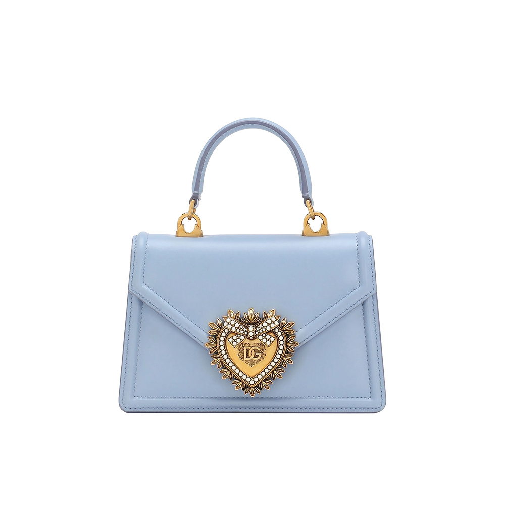 Dolce & Gabbana - Bolsa Devotion Small "Blue Baby"
