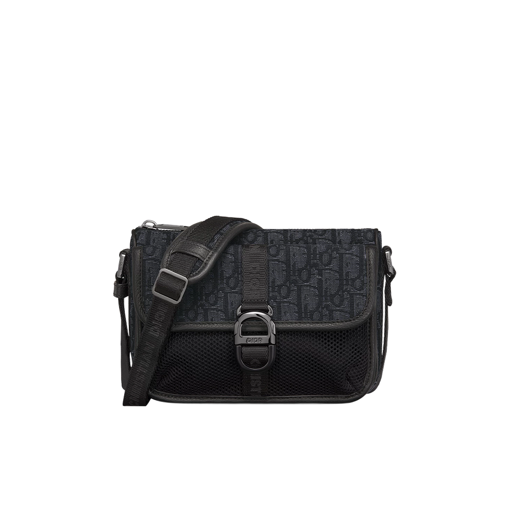 Dior - Men Mini 8 Bag Oblique Jacquard (Negra)