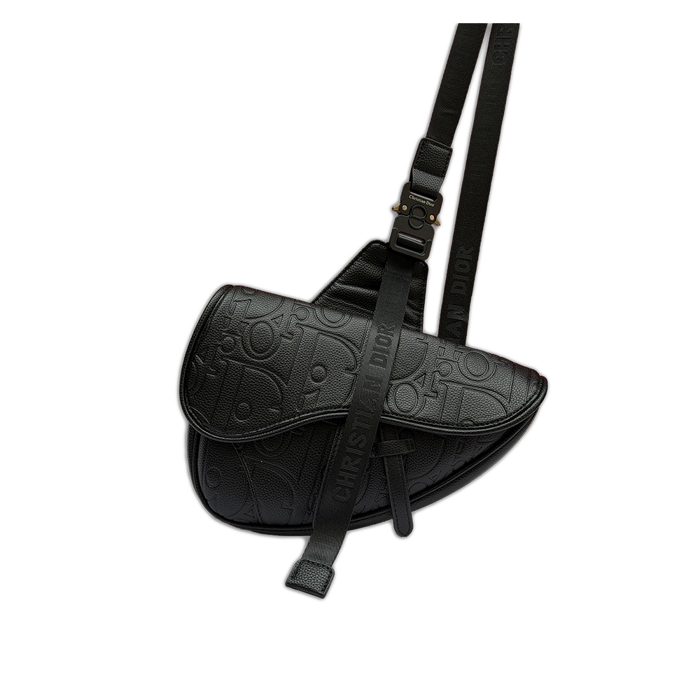 Dior - Men Crossbody Saddle Logo (Negra)