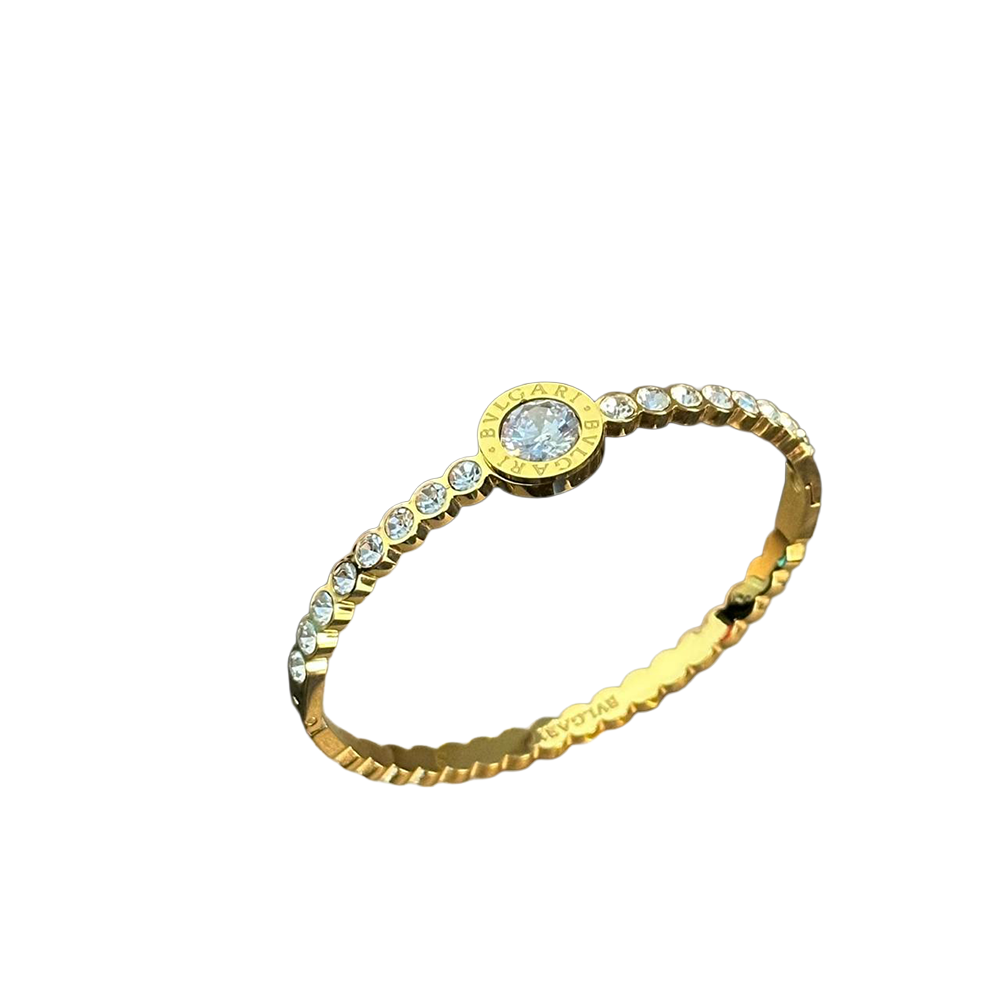 Bvlgari - Brazalete de Acero (Oro)