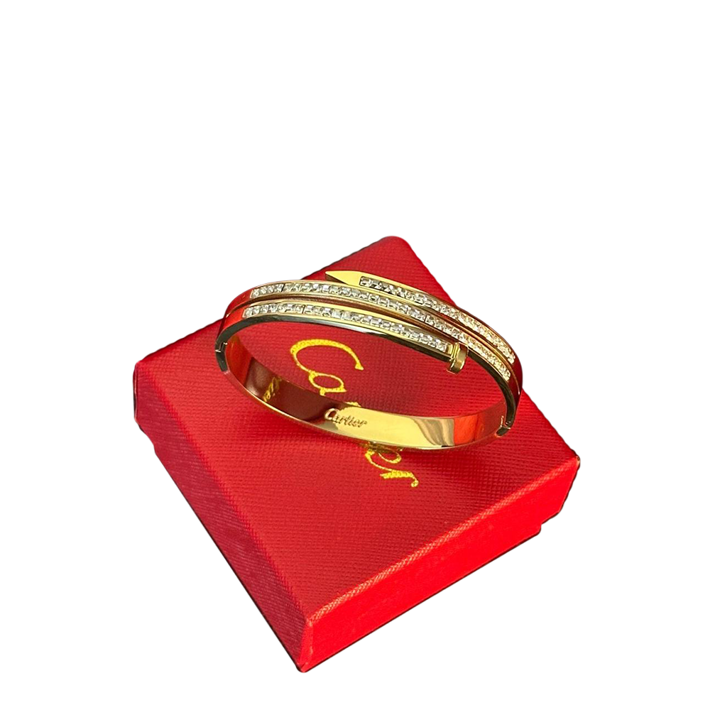 Cartier - Brazalete de Acero (Oro)