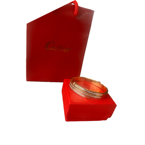 Cartier - Brazalete de Acero (Oro)