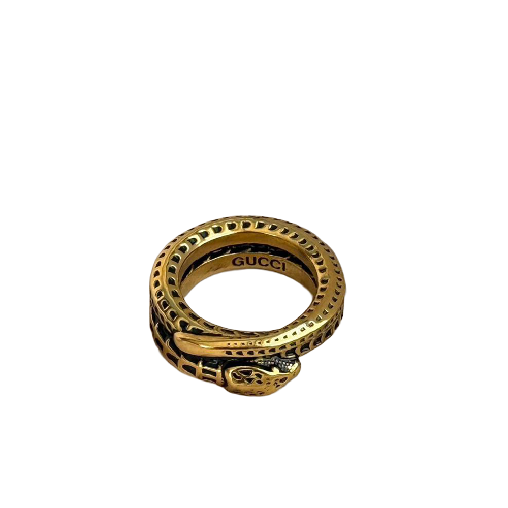 Gucci - Anillo de Acero (Oro)