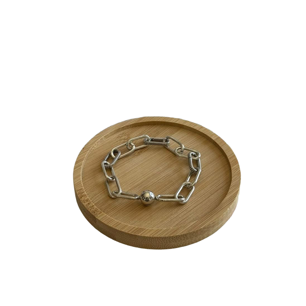 Pandora - Pulsera Cadena con Broche (Plata)