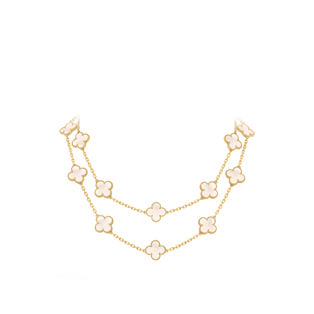 Van Cleef & Arpels - Collar 20 Motivos (Blanco)