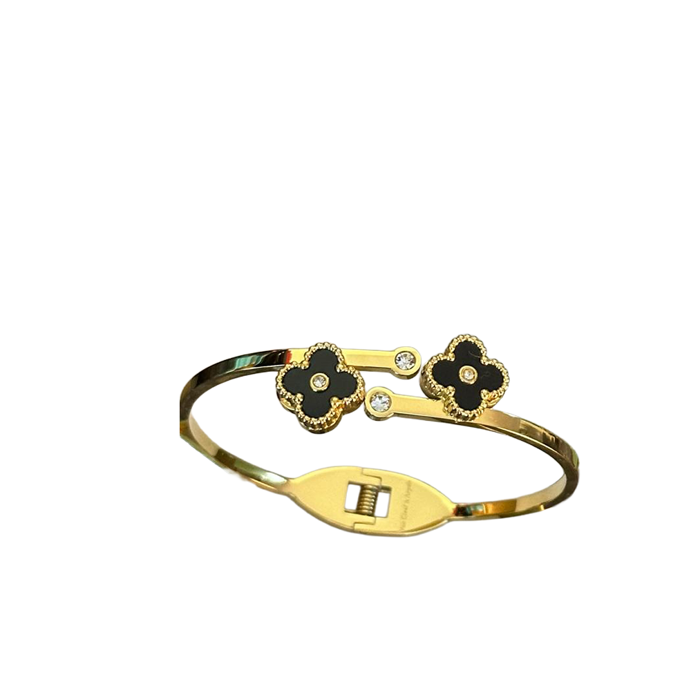 Van Cleef & Arpels- Brazalete de Acero (Oro)