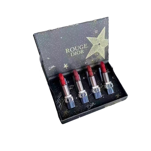 Dior - Kit Rougue Black Mini Lipstick (4 piezas)