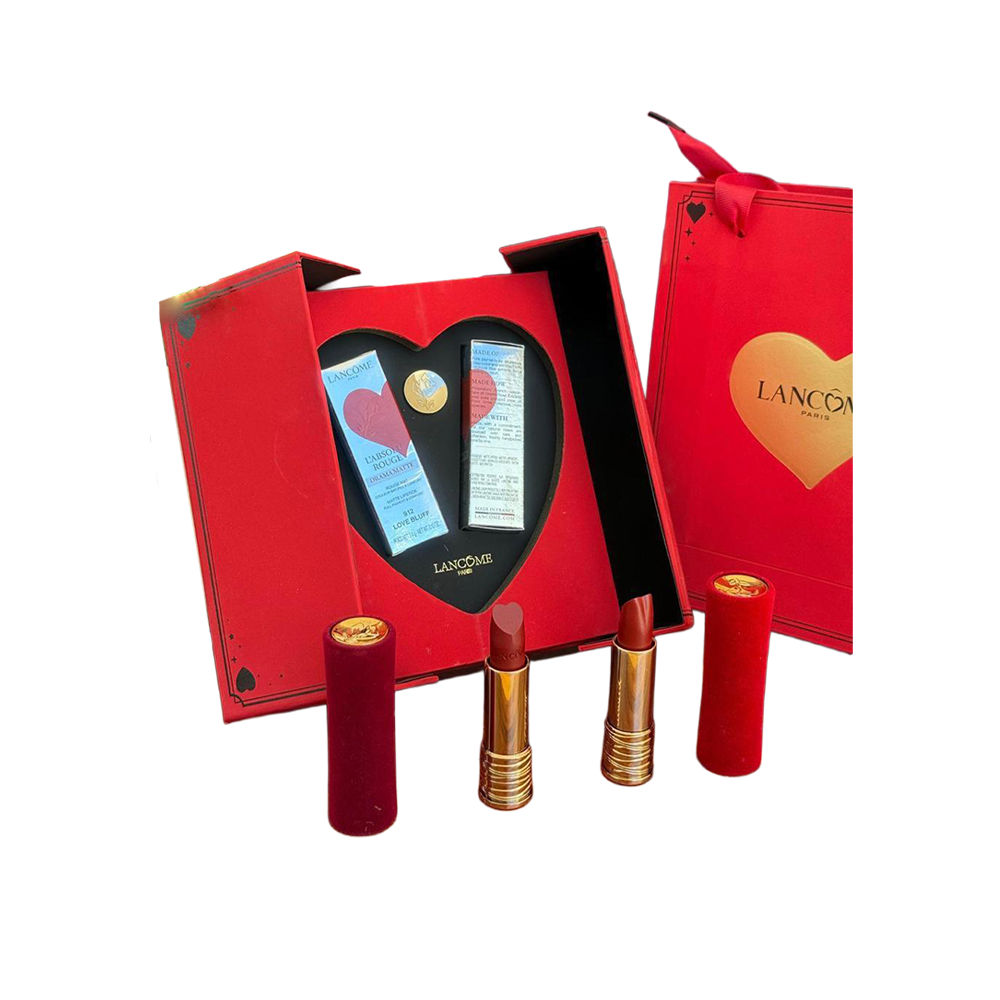 Lancôme -  L'Absolu Rouge Drama Matte Lipstick (2 Piezas)