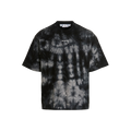 Off-White - Playera Tie-Dye (Gris)